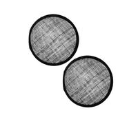 Didiseaon 2pcs Round Linen Hat Base with Mesh, Felt Hat Making Accessories for Women DIY Fascinator, Practical Headwear Supplies for Crafting and Millinery Projects