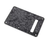 Didiseaon 2pcs Rounded Edge Guitar Backplate Replacement with Screws for Electric Guitar Tremolo Cavity Cover Scratch-resistant Spring Protection Curved Fit Maintenance
