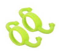 Didiseaon 2pcs Silicone Bottle Handle for Boy Girl Milk Bottles Soft Grip Feeder Handle Pack for Feeding Months Plus