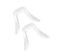 Didiseaon 2pcs Silicone Nose Pads for Glasses Soft Non-slip Bridge Pads Comfortable Eyeglasses Sunglasses Replacement Anti-drop Fixing Tool Compatible with Rimless and Frames