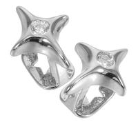 Didiseaon 2pcs Star Teeth Grill for Rappers Copper Lightweight Comfortable Fit Silver Unique Modern Artistic Design Casual Use and Performances