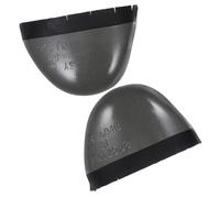 Didiseaon 2pcs Steel Toe Protector Inserts for Work Boots Anti-Static Metatarsal Safety Caps with Reinforced Impact Resistance Lightweight Labour Insurance Footwear Accessories for Men Silver