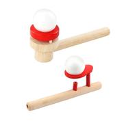 Didiseaon 2Pcs Suspension Floating Ball Plaything for Educational Blow for Breath Control and Stress Relief Bright Color Floating Balls for Interaction and Sensory Training