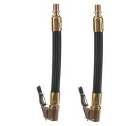 Didiseaon 2PCS Tire Inflator Extension Hose for Car Air Pump Quick Inflation Adapter Connector High-Pressure Tube for Efficient and Convenient Vehicle Tire Maintenance