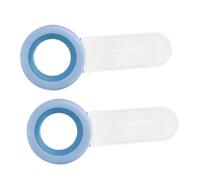 Didiseaon 2pcs Toilet Lid Lifter Handle Anti-Touch Toilet Seat Cover Opener for Home Bathroom High-Grade Material Easy Installation and Cleaning Convenient Sanitary Accessory