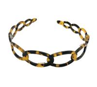 Didiseaon 2pcs Tortoiseshell Hair Hoop Headband Acrylic Comfortable Easy to Wear Delicate Workmanship for Women Occasions Random Color