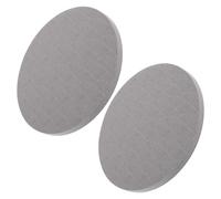 Didiseaon 2pcs TPE Knee Pads Pilates Multifunction Design Reusable for Kneeling Mat, Ab Wheel Mat and Exercise Mat