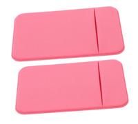 Didiseaon 2pcs Ultra-Thin Sticky Pocket Phone Card Holders Stretch Mobile Wallet for Id Credit Business Cards Adhesive Back Sticker Compact Design