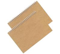 Didiseaon 2PCS Vintage Daily Schedule Notebooks for Writing and Planning Lightweight Journal Notepads for To-do Lists and Diary Entries Practical Classic Design for Everyday Use