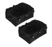 Didiseaon 2pcs Walker and Wheelchair Underseat Storage Bag with Multiple Compartments, Oxford Cloth Material, Easy to Clean and Secure, for Trips to The Park Or The Store