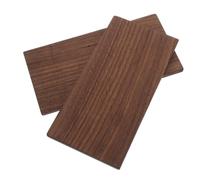 Didiseaon 2pcs Walnut Lumber Boards Wood Craft Boards Painting Plywood Natural Walnut Lumber Coffee Color Modern Vintage Style Enhances Home Decor Easy Cutting for Woodworking and Accent