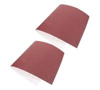 Didiseaon 2pcs Wear Resistant Bird Cage Pad Red Sandpaper Liner for Beak Claw Trimming Suitable for All Birds for Healthy Grooming and Easy Maintenance