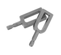 Didiseaon 2pcs Wire Twister Tool for Power Drill with 1/4" Hex Shank Carbon Steel Construction Lightweight and Portable Wire Twisting Tool in Construction Projects