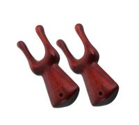 Didiseaon 2pcs Wooden Manual Facial Gua Sha Tool Portable Nose Scraper for Acupoint Massage Therapy Travel-friendly Face Massager for Meridian Relaxation