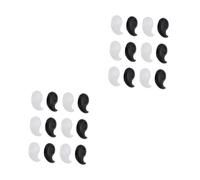 Didiseaon 2sets Silicone Eyeglass Slip Holders Comfortable Ear Grips Retainers for Sports and Daily Use Prevent Glasses From Slipping During Activity Easy to Install and Remove 20pairs*2