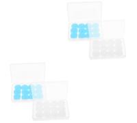 Didiseaon 2sets Sleep Earplugs Music Ear Plugs Silicone Universal Ear Plugs for Adults Reusable Swimming Travel Airplane 12pairs*2