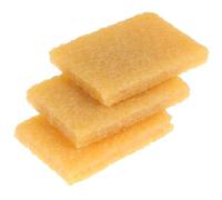 Didiseaon 3 Pcs Yellow Round Rubber Watercolor Erasers for Painting Cleaner, Compact and Easy to Carry Art Supplies Suitable for Watercolor and Drawing Cleaning