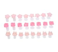 Didiseaon 3 Sets Silicone Toe Separator Finger Divider for Manicure Pedicure Nail Art Tools Toe Separators Spacers for