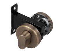 Didiseaon 304 Stainless Steel Privacy Indicator Lock for Bathroom Doors Keyless Bolt Lock with Occupied and Vacant Sign Easy to Install Waterproof Door Handle Suitable for Public Restrooms