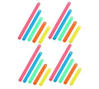 Didiseaon 30pcs Construction Sticks Math Manipulatives for Fine Motor Skills Geometric Shapes Learning Tool for Classroom Home Education and Creative Shape Building