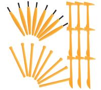 Didiseaon 30pcs Dinosaur Eggs Dig Kit Archaeological Excavation Tools with Hammer Brush Educational Stem Science Digging Set for Discovery Safe and