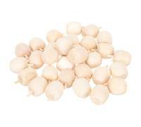 Didiseaon 30Pcs DIY Unpainted Wooden Fruit Crafts Unfinished Blank Fruit Shapes for Painting and Decorating Creative Handcrafts for Fine Motor Skills and Holiday Home Decor