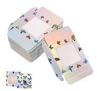 Didiseaon 30pcs False Lashes Packaging Boxes Eyelash Organizer Easy Open Storage Box for Travel Lightweight Lash Cases