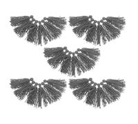 Didiseaon 30pcs Floating Fish Breeding Mop Spawning Accessory for Aquarium Egg Laying and Fry Hiding Grey Pond Fish Tank Egg Collection Tool