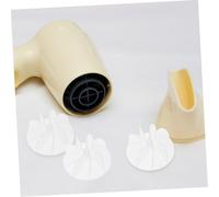 Didiseaon 30pcs Hair Dryer Blowdryer Motor Fan Leaves Small Power Hair Dryer Accessories Small Power Fan DIY Repair Kit Part Plastic Transparent