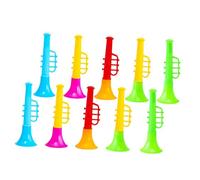 Didiseaon 30Pcs Mini Horn for Lightweight Little Trumpet Creative Musical Instruments for Parties Games Festivals Birthday Christmas with Random Colors Random Color