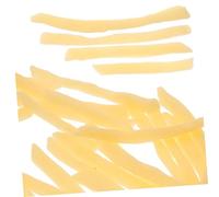 Didiseaon 30pcs Simulation French Fries Model Plaything Realistic False Fries Photography Props PVC Decorative Chips for Party and Display