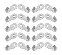 Didiseaon 30sets Stainless Steel Mini U Shaped Hook with Rounded Edges for Clothes Hanging in Bathroom and Kitchen, Rustproof Small Hook with Reliable Support for Bathrobes and Utensils