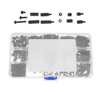 Didiseaon 320Pcs Hex Spacer Standoff Screw Nut Assortment Kit Nylon Pcb Mounting Hardware Set for Motherboard Computer Hard Drive and Circuit Board Assembly