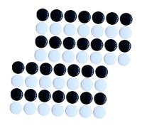 Didiseaon 360pcs Double-sided Go Chess Pieces Small Flat Sturdy Game Beads for Home School Traditional Board Game Accessories Educational and Travel Use