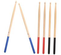 Didiseaon 3pairs Wooden Drumsticks Maple Slip Drum Sticks Lightweight Percussion Stick for Jazz Music Practical Drumstick Accessories for Boys and Girls and Beginners