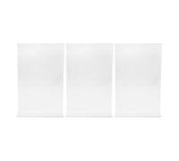 Didiseaon 3pcs Acrylic Cookbook Stand Display Book Holder with Space-Saving Design and Multifunctional Use for Desktop Cookbook Display and Artworks