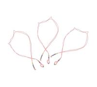 Didiseaon 3pcs Adjustable Reptile Lizard Leash Bearded Dragon Harness Night-glow Pet Traction Rope Comfortable Harness for Outdoor Lizards Small Animals