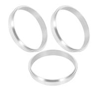 Didiseaon 3pcs Aluminum Milk Tea Machine Sealer Rings 95mm to 90mm Adapter Gaskets for Cup Sealer Spare Parts Suitable for Paper and Plastic Beverage Cups in Tea Shops