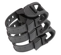 Didiseaon 3Pcs Bike Flashlight Holders Durable Torch Stand for Handlebar Mounting Stable Bike Flashlight Racks for Cycling Convenience Suitable for Bicycles