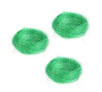 Didiseaon 3pcs Birds Nest Easter Mini Bird Nest Natural Artificial Twig House Humming Fake Craft Fake Pigeon Easter Tree Decorations Vintage