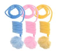 Didiseaon 3pcs Cat Scratch Balls Bouncy Reusable Plush Spring for Cats | Wear-resistant Kitten Play, Lightweight Design, Home or PET Shop Use, Interactive Fun for Other Pets