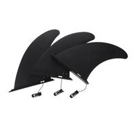 Didiseaon 3pcs Clip Center Fins Reinforced Water Divider for Surfboard Paddle Board Kayak Stable Tracking Fit for Recreational Surfing and Water Paddle Boards