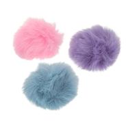 Didiseaon 3pcs Clip Lavalier Microphone Windscreen Furry Plush Mic Cover for Wind Noise Reduction Compatible with Lavalier Mics for Interviews and Speeches Handsfree Convenience