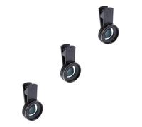 Didiseaon 3pcs External Phone Lens Macro Lens for Smartphone Clear Optics Magnifying Function for Close-up Photography and Detailed Shots