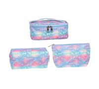 Didiseaon 3pcs Extra Makeup Bag Cosmetics Organiser Bag Toiletry Zipper Creative Toiletry Makeup Organizer