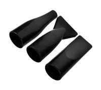 Didiseaon 3Pcs Hair Dryer Nozzle Attachment Abs Material Pet Grooming Diffuser Easy to Install for Blow Dryer Accessories