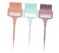 Didiseaon 3pcs Highlight Comb Hair Dye Brush and Applicator Comb Set for Barber and Diy Use Hair Coloring Tools