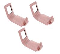 Didiseaon 3pcs Lipstick Case Mirror for Purse Lipstick Bag Holder Compact Makeup Storage Case