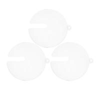 Didiseaon 3pcs Mixer Bowl Splash Guard Cover for Mixing Bowls, Reusable Pp Plastic Splash Protector Versatile Design and Shape Retention, for Egg Beating and Mixing Cream in Kitchen
