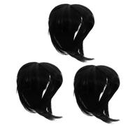 Didiseaon 3pcs Natural Hair Volume Topper for Women Hair Wiglet Comfortable Clip Design